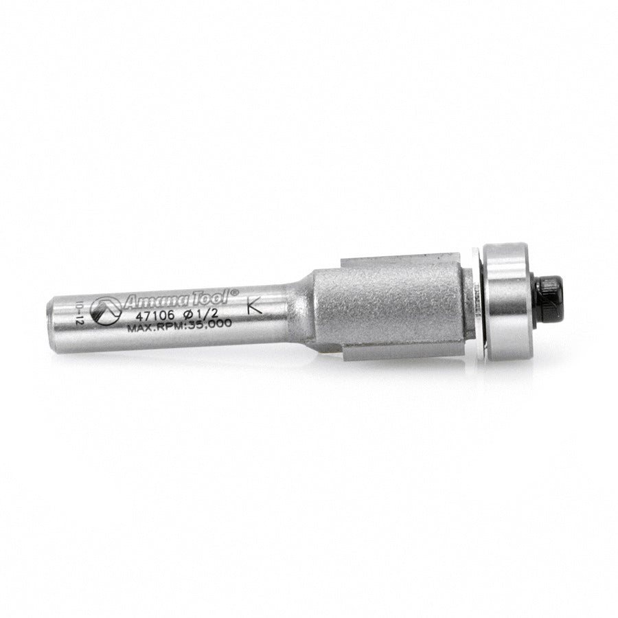 Amana Tool. Flush Trim Router Bit | Various Dia x 1⁄2 x 1⁄4" Shank | 47106 