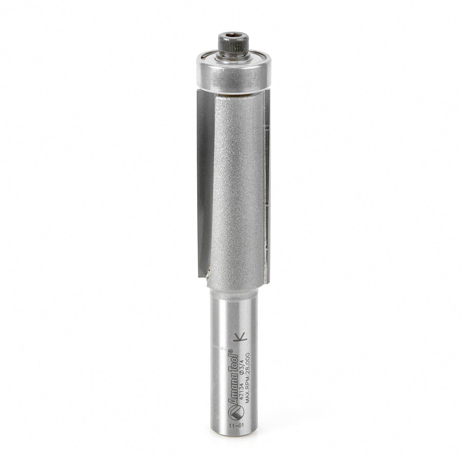 Amana Tool. 3 Degree Shear Router Bit | 3⁄4 Dia x 2 x 1⁄2"Shank | Up-Shear | 47134 |