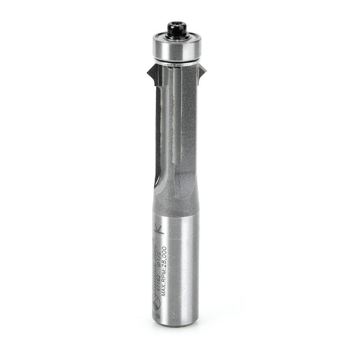 Amana Tool. Flush Trim 'V' Groove Router Bit | 5⁄8 Dia x 1" x 1⁄2 Shank | 47162 