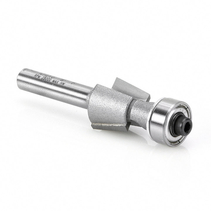 Amana Tool. Bevel Trim Router Bit | 8°x 5⁄8 Dia x 1⁄4 x 1⁄4" Shank | 47210 