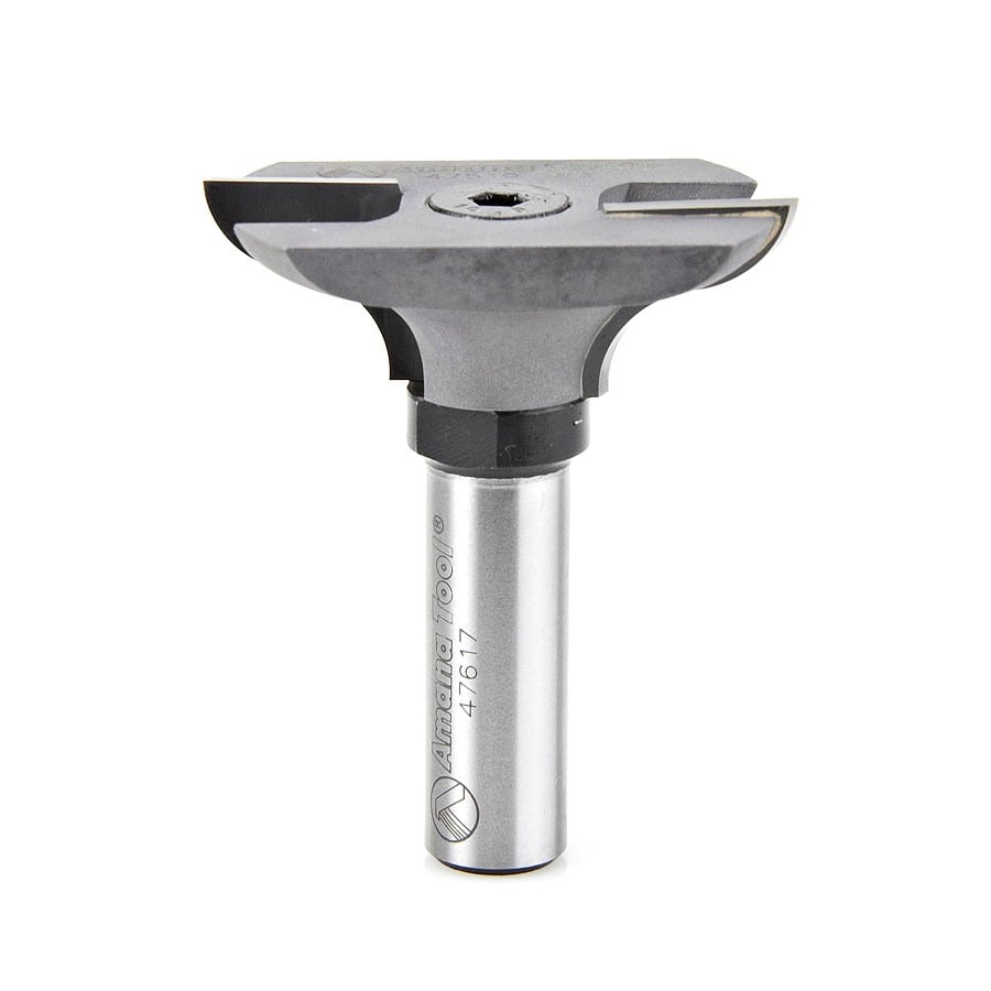 Amana Tool. Cope Cutter with Stub Spindle Router Bit | 11⁄32 Radius x 2" Dia x 5⁄8 x 1⁄2 Shank | 47511 