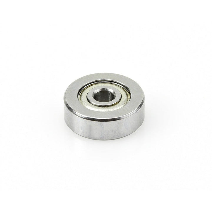 Amana Tool. Steel Ball Bearing Guide | 1⁄2 Overall Dia x 1⁄8 Inner Dia x 11⁄64 Height | 47700 