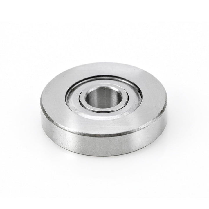 Amana Tool. Steel Ball Bearing Guide | 1 1⁄8 Overall Dia x 8mm Inner Dia x 1⁄4 Height | 47771