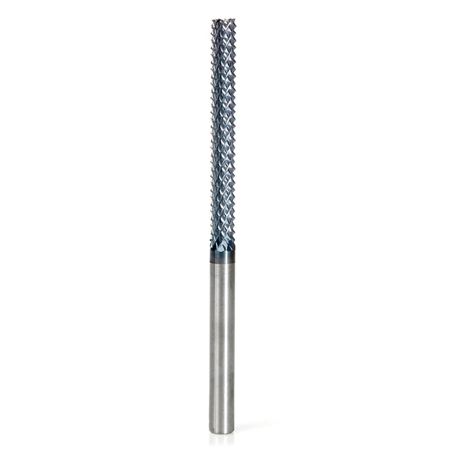 Burr End Fiberglass & Composite Cutting CNC Router Bit | 1⁄4 Dia x 2 1 ...