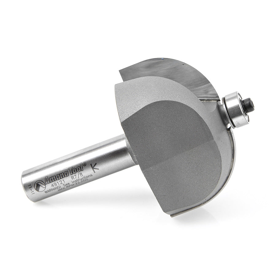 Cove Router Bit | 7⁄8 Radius x 2 1⁄4 Dia x 1 1⁄4 x 1⁄2