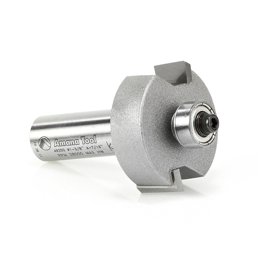 Multi-Depth Rabbet Router Bit Set | 1 3⁄8 Dia x 1⁄2 x 1⁄2