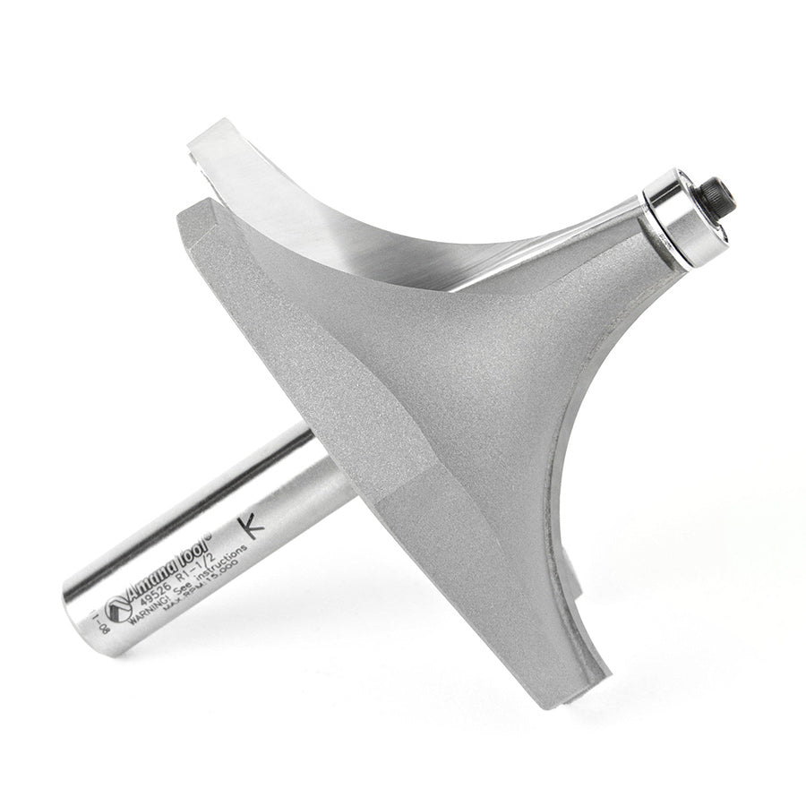 Corner Rounding Router Bit | 1 1⁄2 Radius x 3 1⁄2 Dia x 1 3⁄4 x 1⁄2