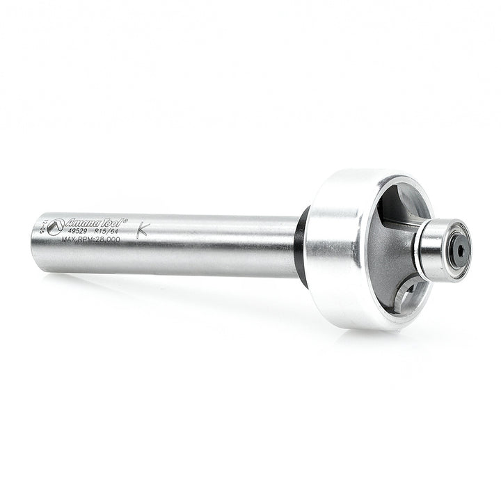 Amana Tool. Corner Rounding Router Bit 3D | 1⁄4 Radius X 1 7⁄16 Dia x 13⁄32 x 1⁄2"Shank | 49529 