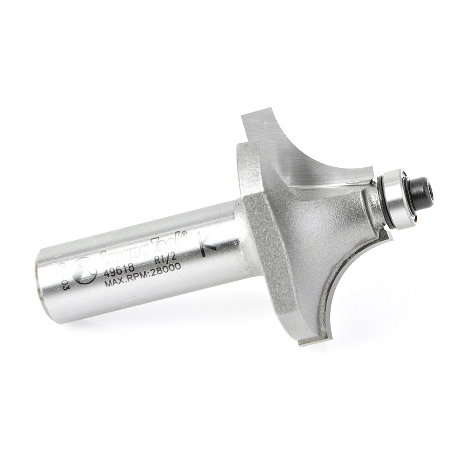 Beading Router Bit | 1⁄2 Radius x 1 1⁄2 Dia x 3⁄4 x 1⁄2