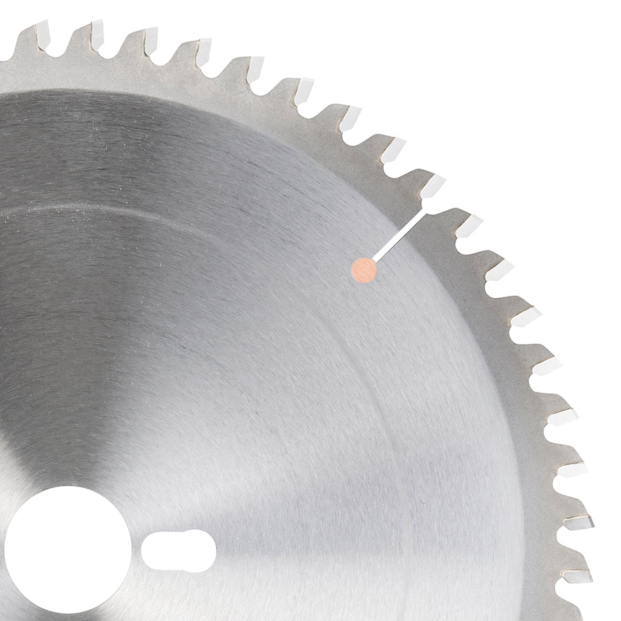 Amana Tool. Thick Aluminum Non-Ferrous Metal Cutting Blade - 10" Dia x 60T TCG - 6° - 30mm Bore | 510601-30 