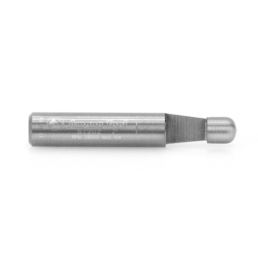 Amana Tool. Panel Pilot Bevel Trim Router Bit | 7 Degree x 1⁄4 Dia x 1⁄4 x 1⁄4"Shank | 51202 