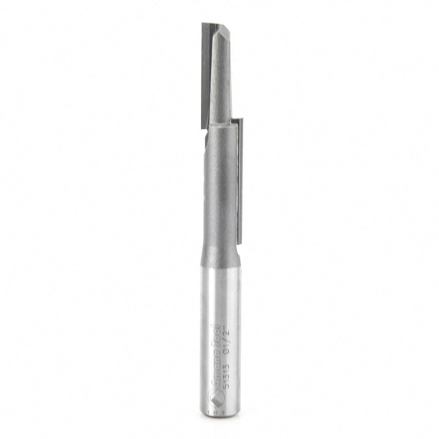 Stagger Tooth Plunge Router Bit | 1⁄2 Dia x 2 5⁄8 x 1⁄2