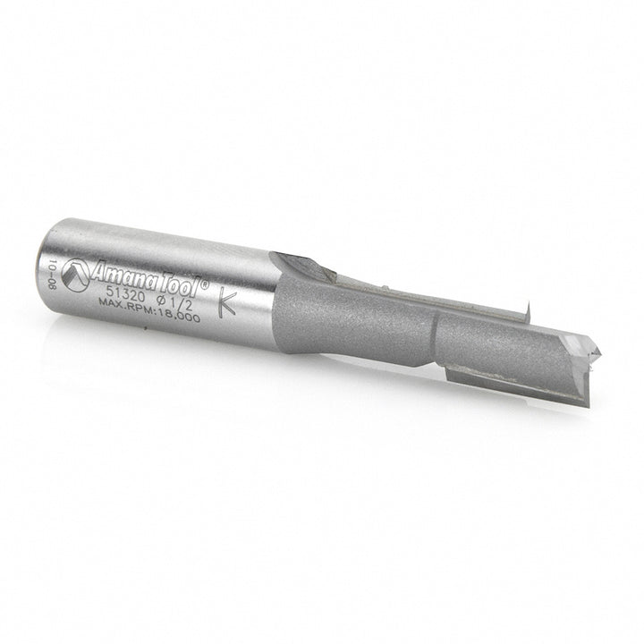 Amana Tool. Opposite Shear Staggered Shear Tooth Plunge | 1⁄2 Dia x 1 1⁄2" x 1⁄2 Shank | 51320 