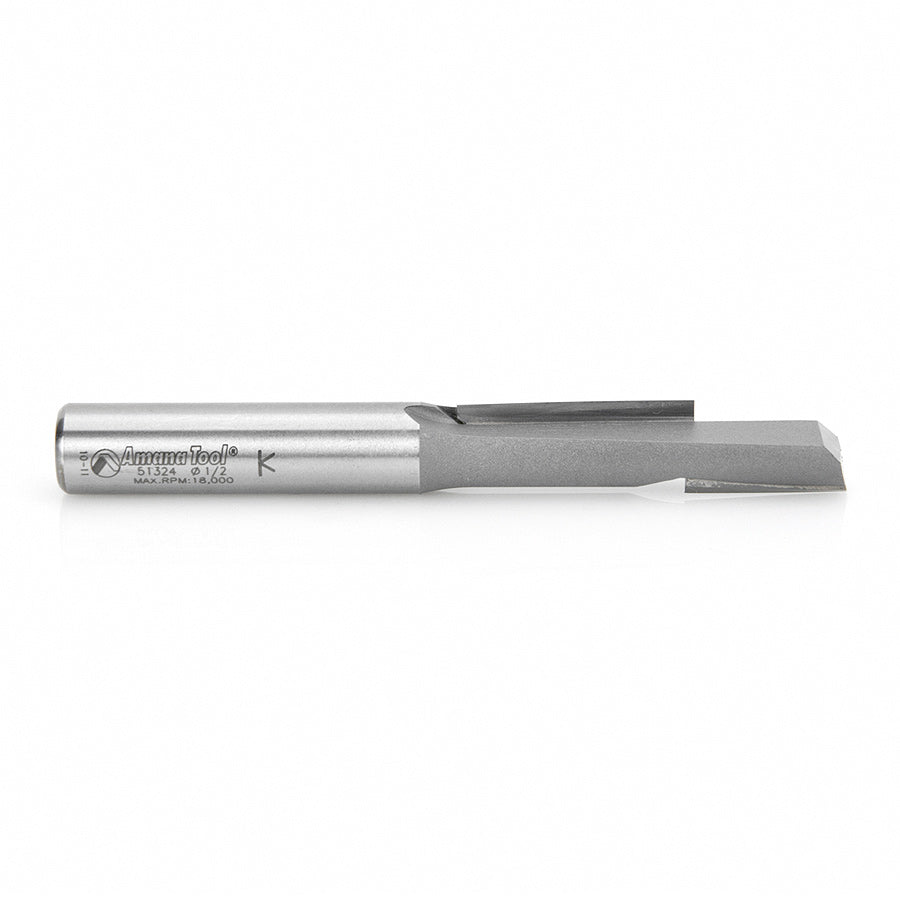 Amana Tool. Opposite Shear Staggered Shear Tooth Plunge | 1⁄2 Dia x 2" x 1⁄2 Shank | 51324 