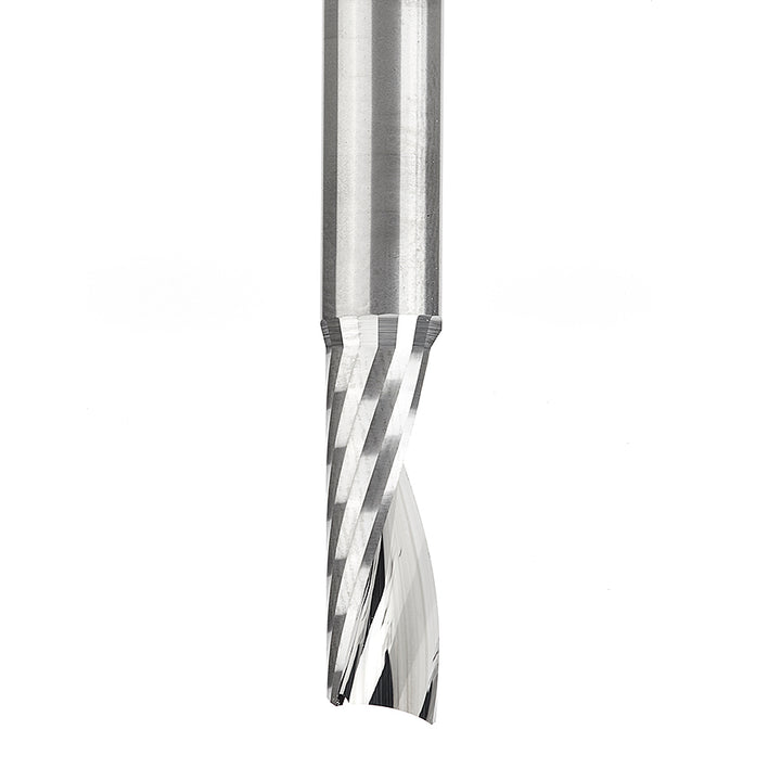 Amana Tool.  Plastic Cutting Spiral 'O' Flute Router Bit | 1⁄4 Dia x 3⁄4 x 1⁄4" Shank Up-Cut | 51404 