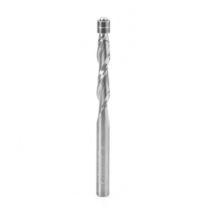 Amana Tool. Up-Cut Aluminum Spiral Trim Router Bit | 1⁄4 Dia x 1 1⁄4 x 1⁄4" Shank | 51420 