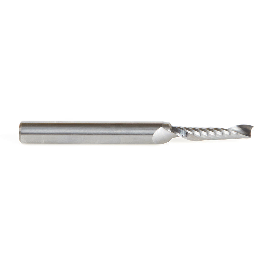 Amana Tool. Aluminum Spiral 'O' Flute Up-Cut CNC Router Bit | 3⁄16 Dia x 7⁄8 x 1⁄4 Shank x 2 1⁄2" Long | 51456