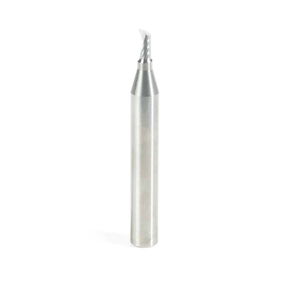 Amana Tool. Aluminum Spiral 'O' Flute Up-Cut CNC Router Bit | 1⁄8 Dia x 1⁄4 x 1⁄4 Shank x 2" Long | 51474 