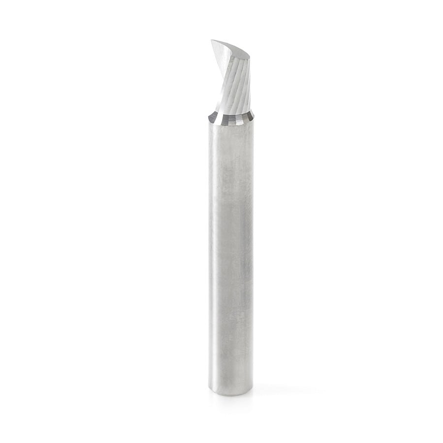 Amana Tool. Aluminum Spiral 'O' Flute Up-Cut CNC Router Bit | 1⁄4 Dia x 3⁄8 x 1⁄4 Shank x 2" Long | 51479 