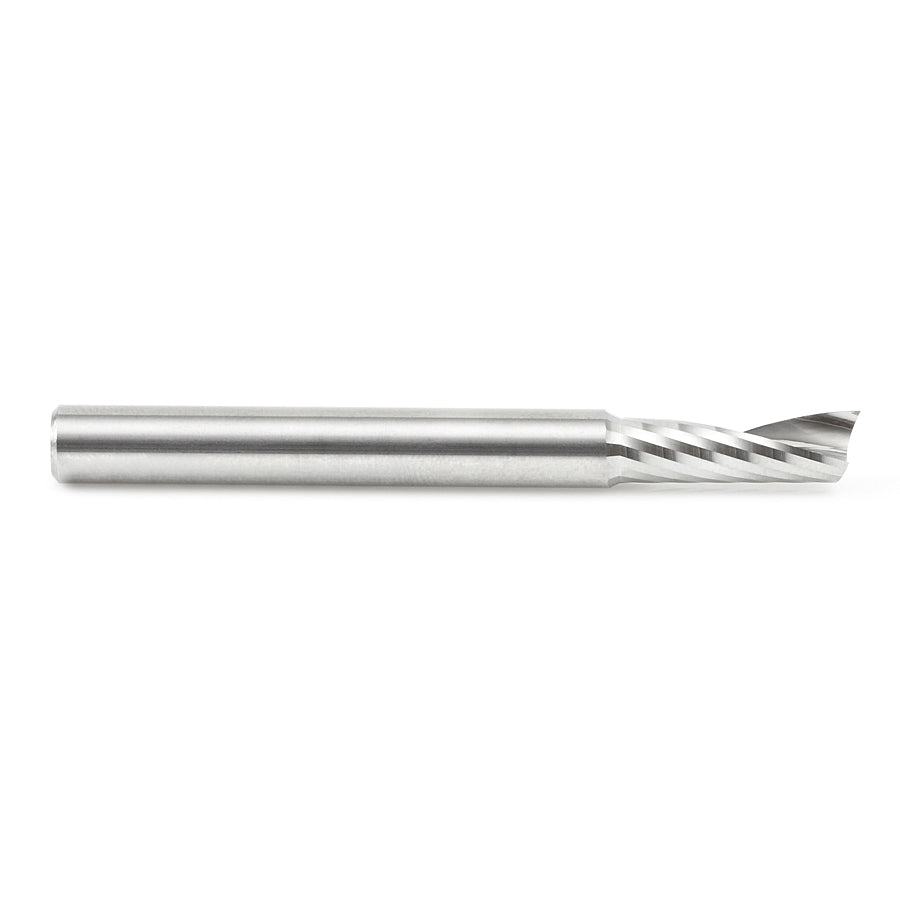 Amana Tool. Aluminum Spiral 'O' Flute Up-Cut CNC Router Bit | 1⁄4 Dia x 3⁄4 x 1⁄4 Shank x 2 1⁄2" Long | 51480 