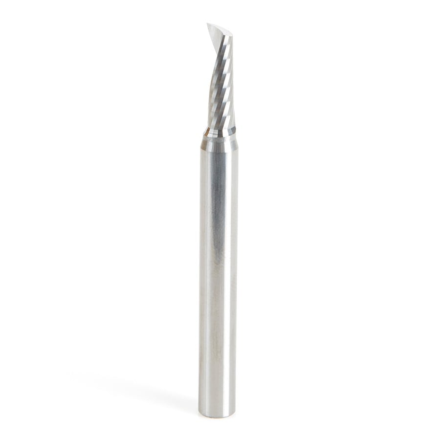 Amana Tool. Aluminum Spiral 'O' Flute Up-Cut CNC Router Bit | 5 Dia x 16 x 6 Shank x 63mm Long | 51494