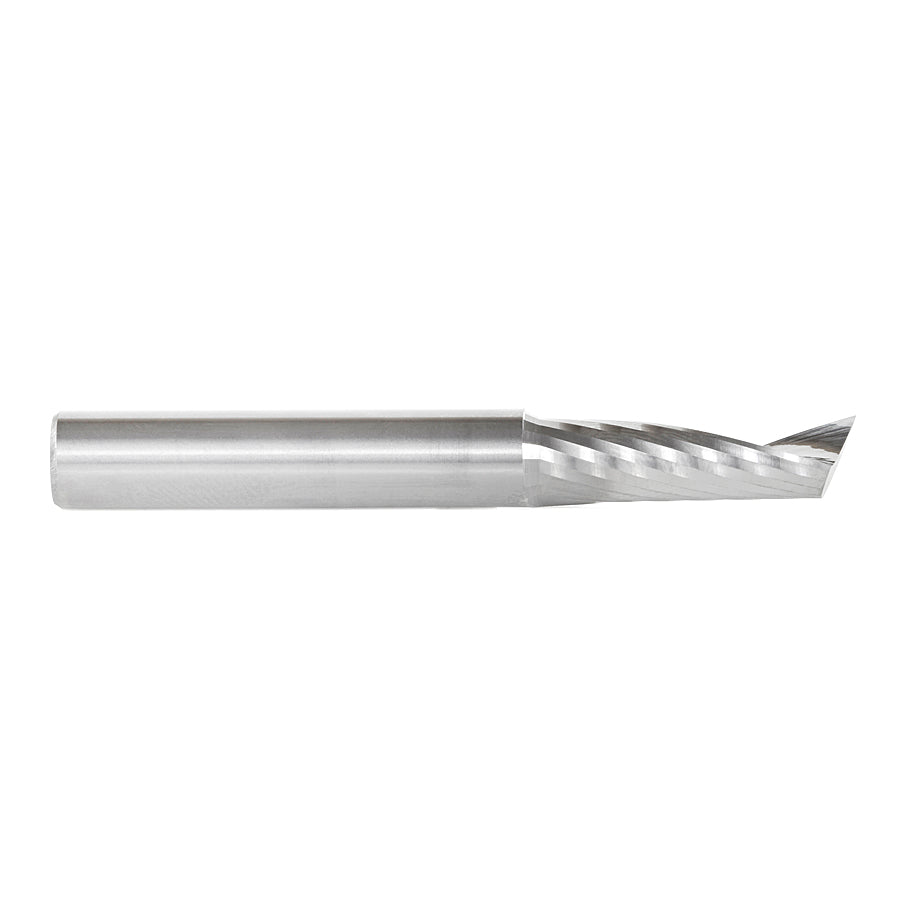 Amana Tool. Aluminum Spiral 'O' Flute Up-Cut CNC Router Bit | 8 Dia x 25 x 8 Shank x 64mm Long | 51498 