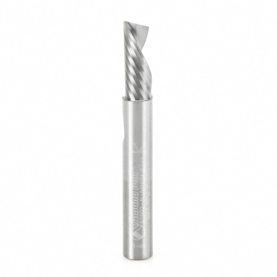 Amana Tool. Aluminum Spiral 'O' Flute Down-Cut CNC Router Bit | 1⁄4 Dia x 5⁄8 x 1⁄4" Shank | 51502 