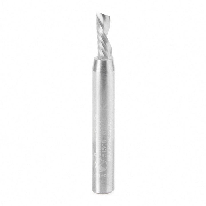 Amana Tool. Aluminum Spiral 'O' Flute Down-Cut CNC Router Bit | 3⁄16 Dia x 1⁄2 x 1⁄4" | 51508 