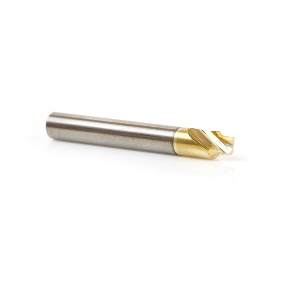 Amana Tool. Radius Edge End Mill CNC Router Bit | 3⁄64 Radius x 3⁄16 Dia x 1⁄8 x 1⁄4 Shank | 51622 