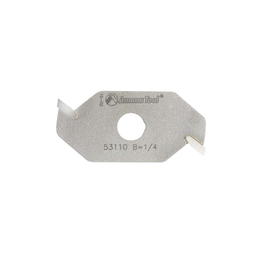 Amana Tool. 2 Wing Slotting Cutters | 1 7⁄8 Dia x 1⁄4 x 5⁄16 Inner Dia | 53110 