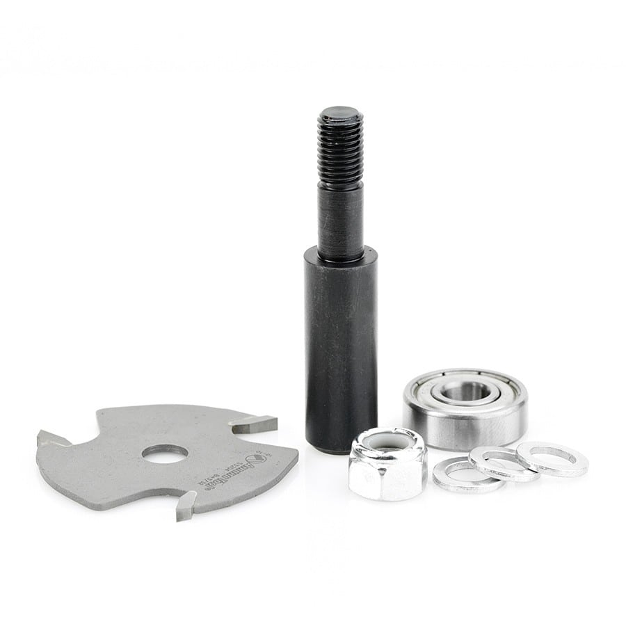 Amana Tool. Slotting Cutter Assembly | 1 7⁄8 Dia x 3⁄32 x 1⁄4 or 1⁄2" Shank | 53404-1 