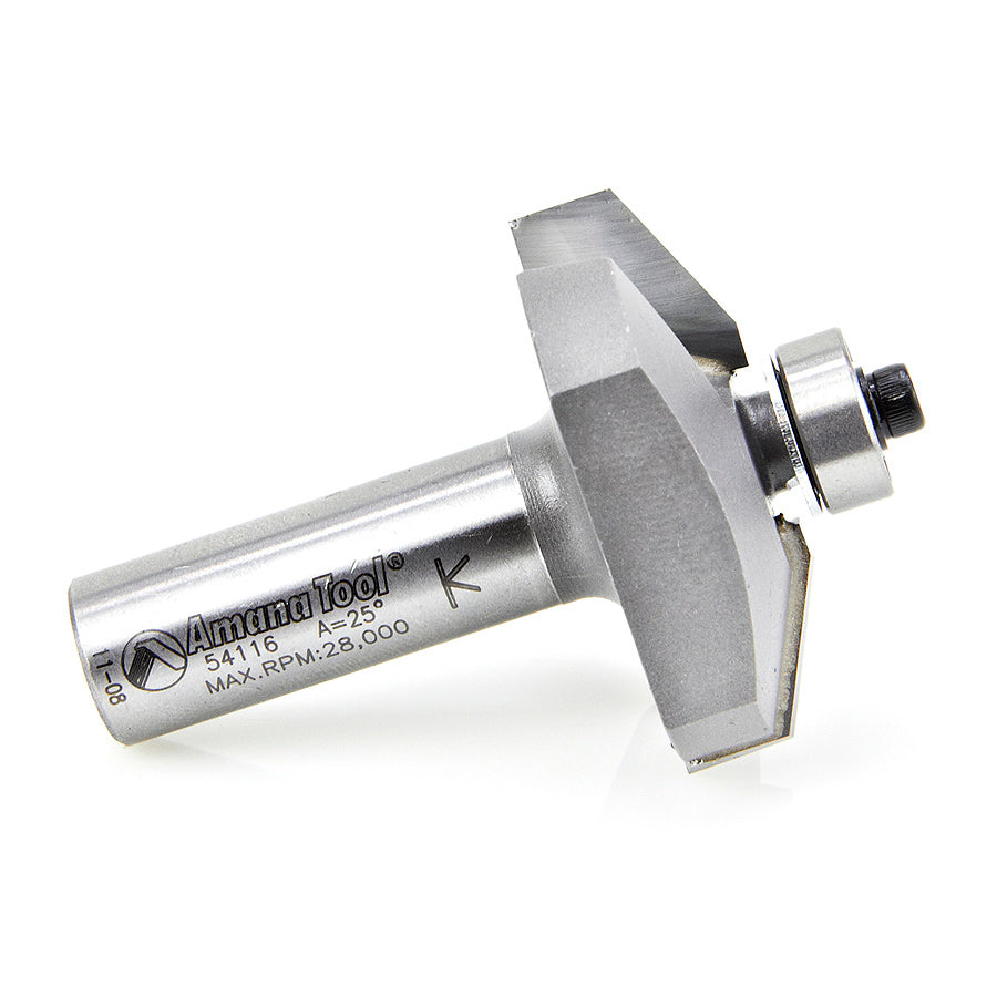 Traditional Raised Panel Router Bit | 25°x 1 5⁄8 Dia x 1⁄2 x 1⁄2