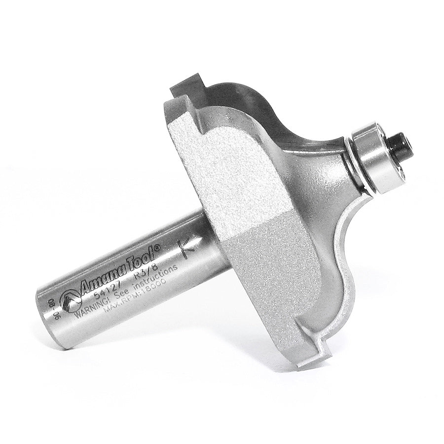 Fillet Bit Ogee Fillet Router Bit | 3⁄8 Radius x 2 1⁄4 Dia x 15⁄16 x 1⁄2