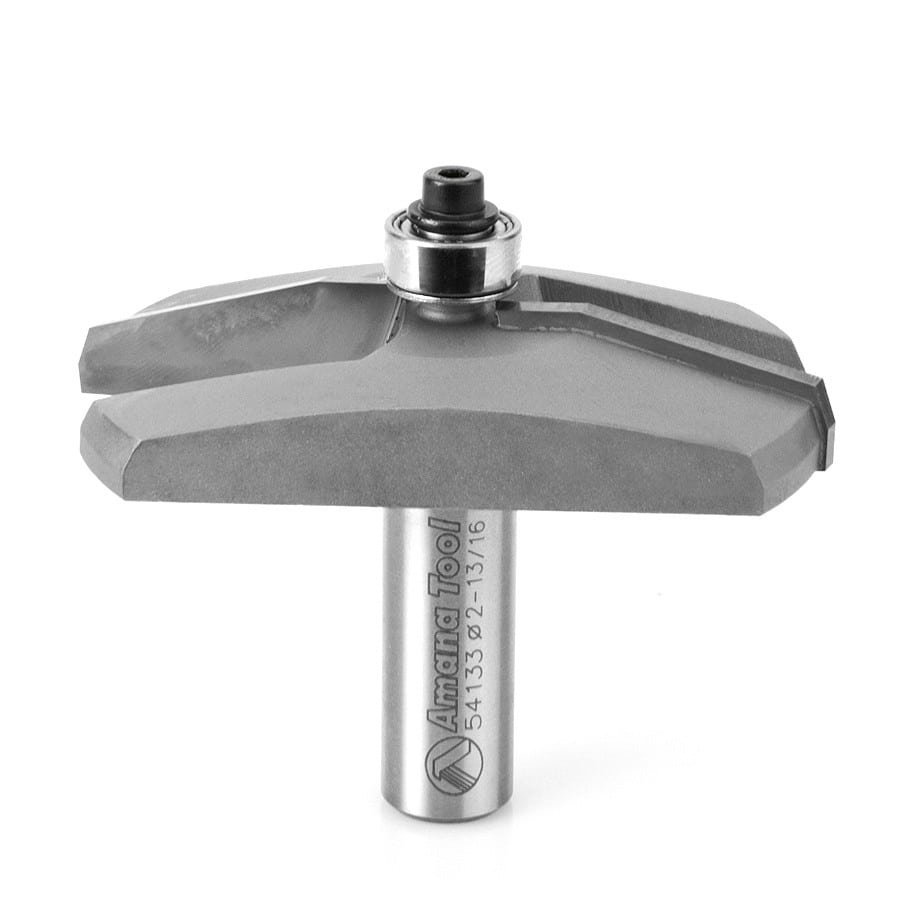 Amana Tool. Shaker Door Raised Panel Router Bit | 2 3⁄16 Dia x 7⁄8 x 1⁄2" Shank | 54133 