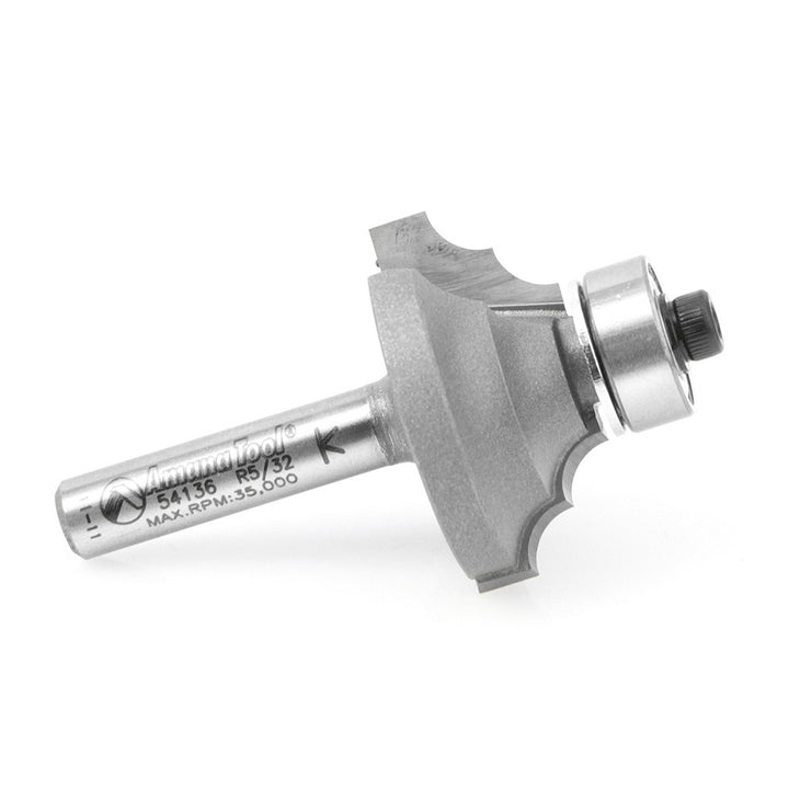 Amana Tool. Classical Molding Router Bit | 5⁄32 Radius x 1 1⁄8 Dia x 1⁄2 x 1⁄4"Shank | 54136