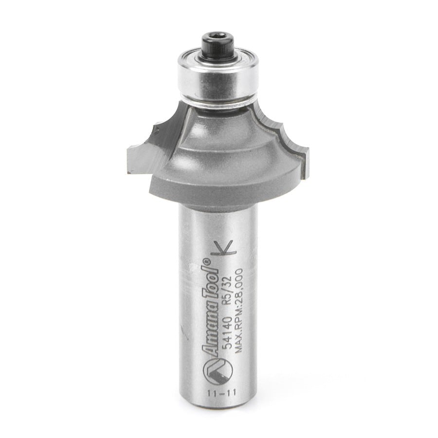 Amana Tool. Classical Molding Router Bit | 5⁄32 Radius x 1 1⁄8 Dia x 1⁄2 x 1⁄2"Shank | 54140 