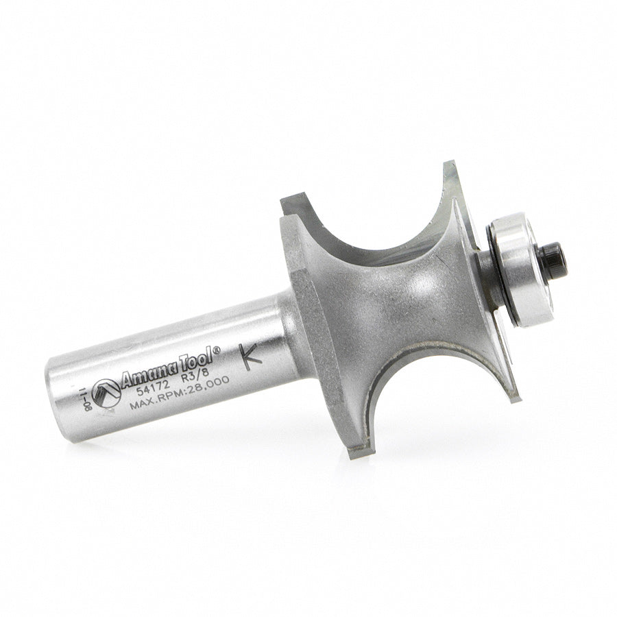 Corner Beading Router Bit | 3⁄8 Radius x 1 1⁄2 Dia x 1
