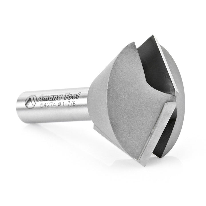 Amana Tool. Multi-Sided Glue Joint Router Bit | 60⁄ 30°x 1 7⁄8 Dia x 1 1⁄4 x 1⁄2" Shank | 54274 