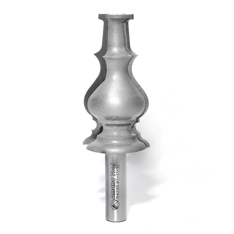 Amana Tool. Colonial Door Casing Router Bit | 3⁄8 Radius x 1 17⁄32 Dia x 2 61⁄64 x 1⁄2" Shank | 54295 