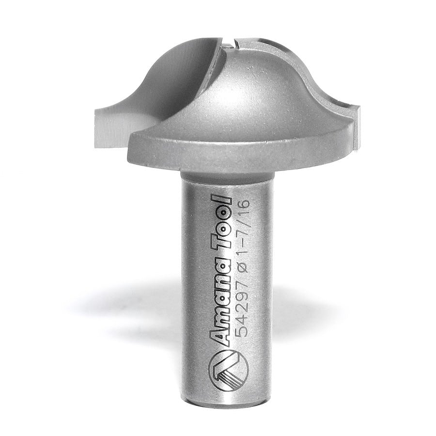 Base Molding Ogee Edge Router Bit | 5⁄16 x 3⁄8 Radius x 1 7⁄16 Dia x 1 ...