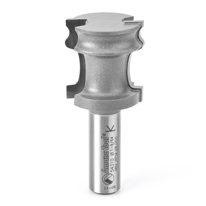 Amana Tool. Tambour Door Router Bit | 5⁄64 Radius x 1 3⁄16 Dia x 1⁄2" Shank | 54310 