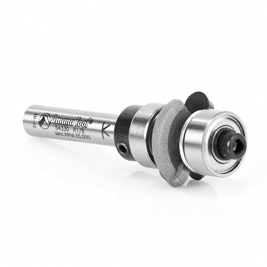 Fluteing Router Edge-Fluting Router Bit | 1⁄8 Radius x 3⁄4 Dia x 1⁄4 x 1⁄4