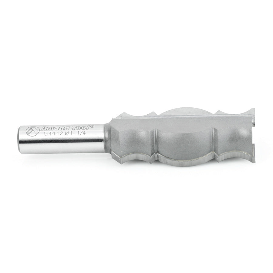 Amana Tool. Reversible Crown Molding Router Bit | 3⁄8 x 7⁄8 x 7⁄16 Radius x 1 1⁄4 Dia x 2 7⁄16 x 1⁄2" Shank | 54412 