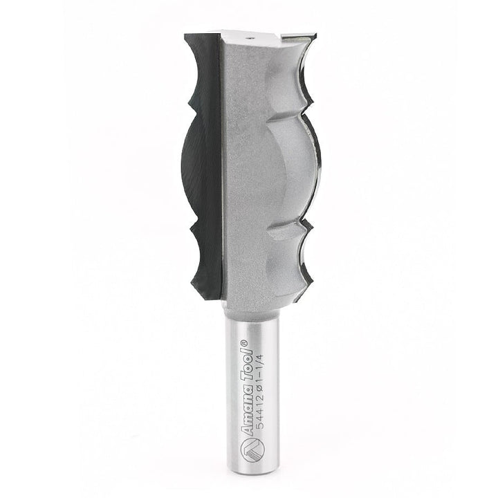 Amana Tool. Reversible Crown Molding Router Bit | 3⁄8 x 7⁄8 x 7⁄16 Radius x 1 1⁄4 Dia x 2 7⁄16 x 1⁄2" Shank | 54412 