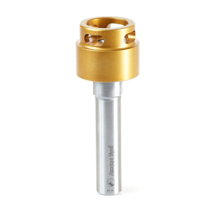 Amana Tool. Corner Rounding Router Bit 3D Adapter | 1 1⁄16 Dia x 1 x 1⁄2"Shank | 55110 