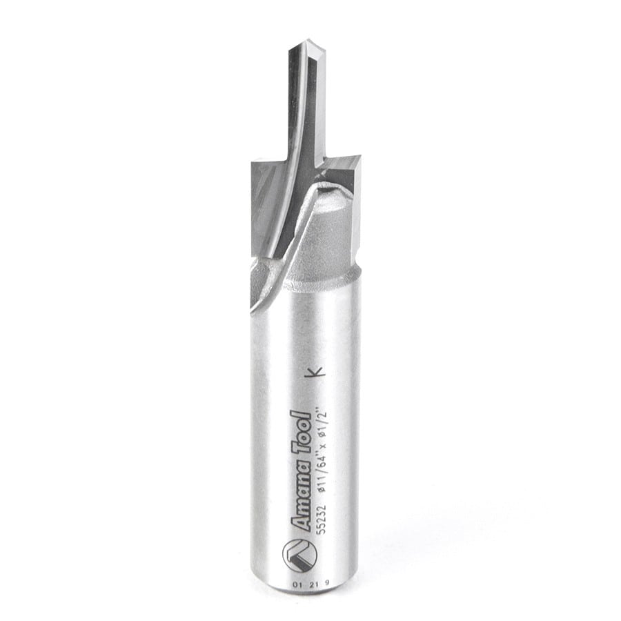 Counterbore Screw Slot Router Bit | 1⁄2 Dia x 15⁄16 x 1⁄2 Shank | 5523 ...