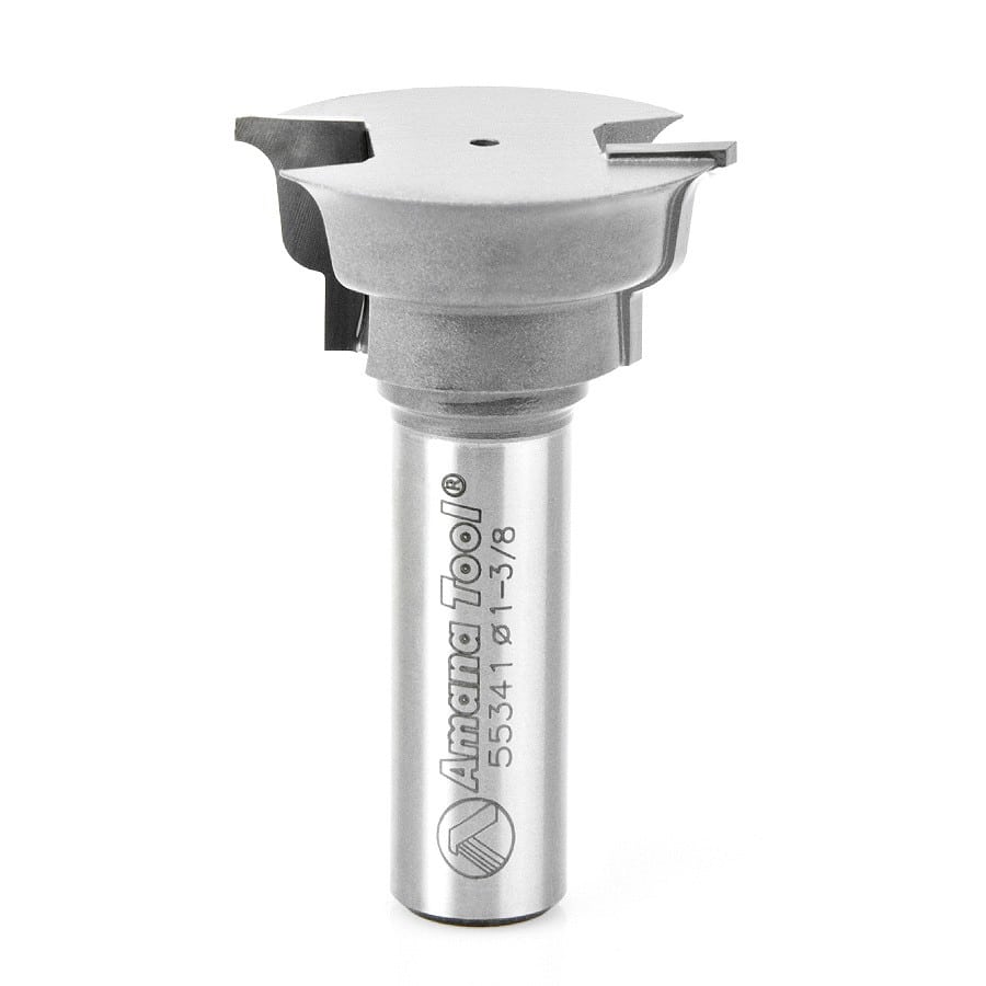 Amana Tool. Ogee Window Sash & Rail Router Bit | 1⁄8 Radius x 1 3⁄8 Dia x 21⁄32 x 1⁄2" Shank | 55341 