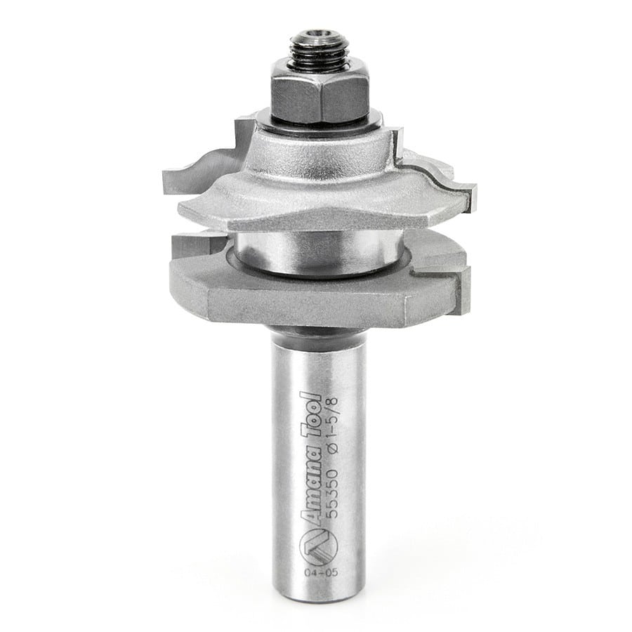 Reverse Router Bit Ogee Reversible Stile & Rail Router Bit | 1 5⁄8 Dia x 11⁄16 x 1⁄2