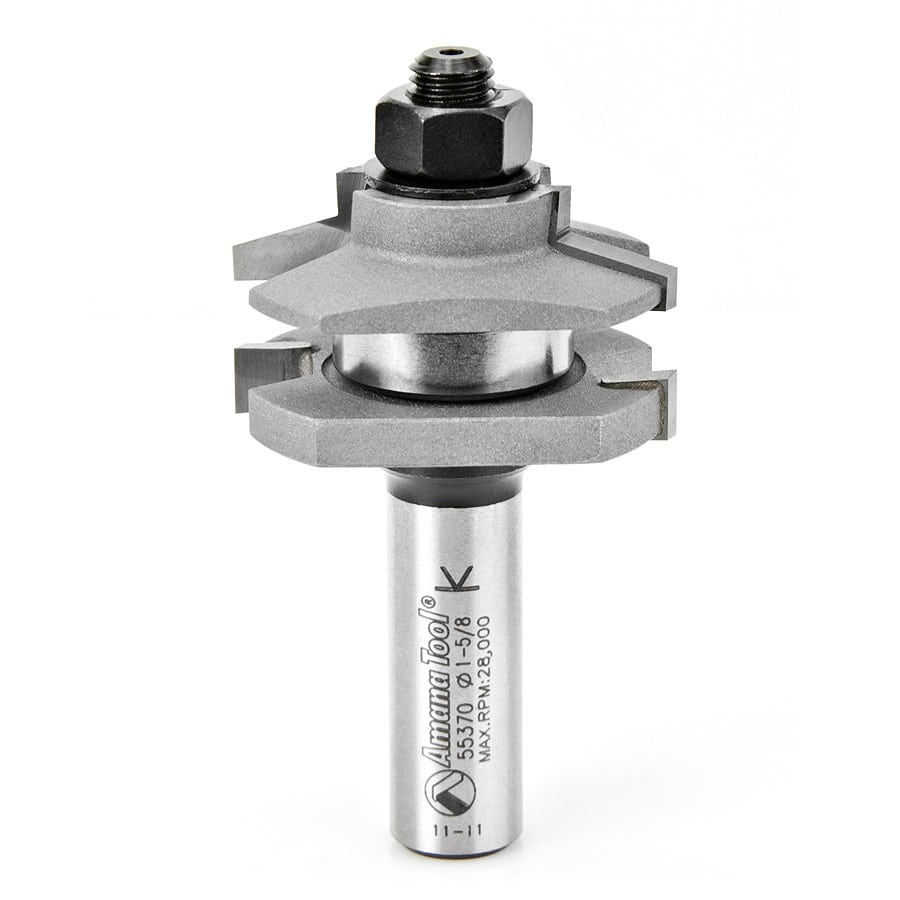 Traditional Reversible Stile & Rail Router Bit | 1 5⁄8 Dia x 11⁄16 x 1 ...