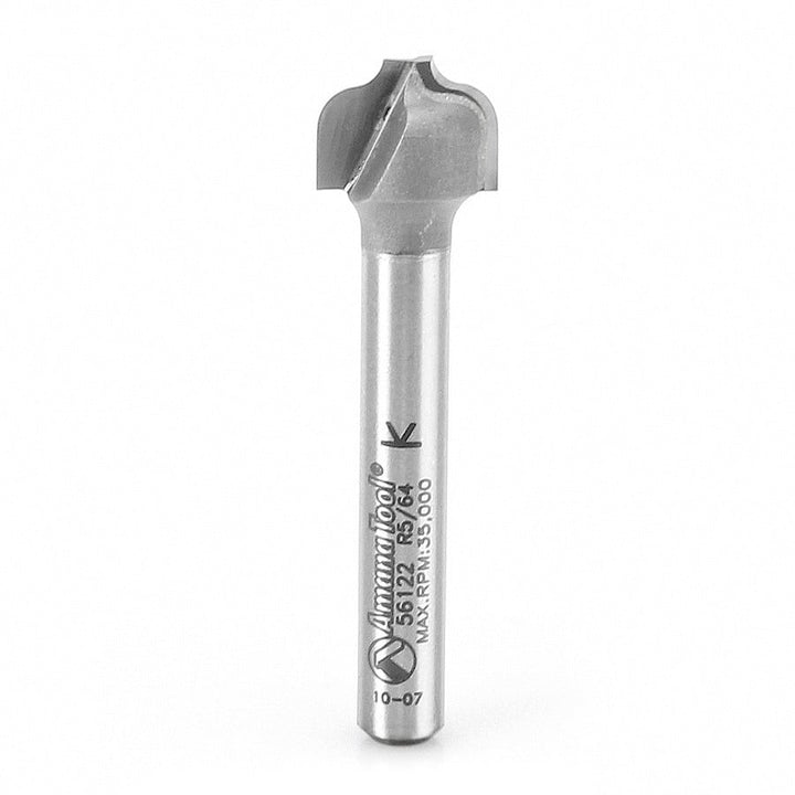 Amana Tool. Ogee Groove Router Bit | 5⁄64 Radius x 1⁄2 Dia x 3⁄8 x 1⁄4" Shank | 56122